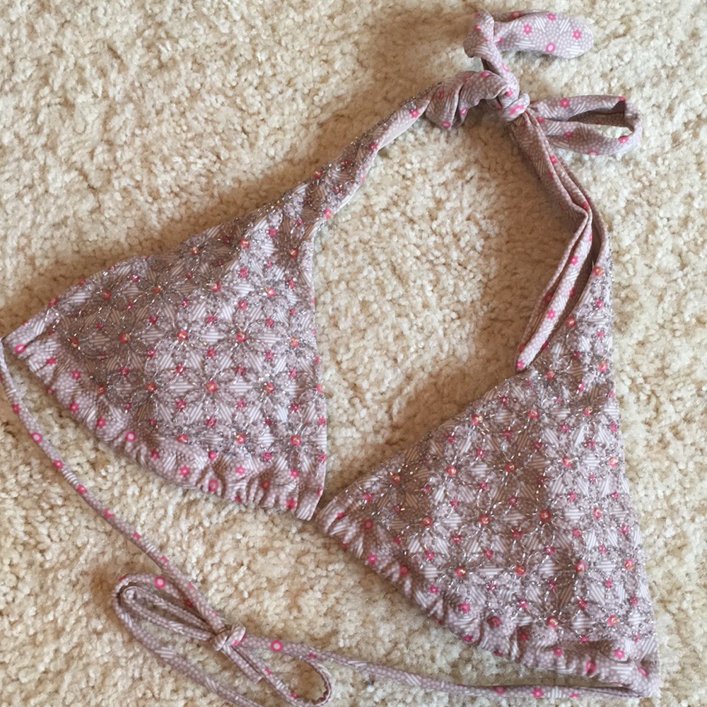 Victoria’s Secret sparkle swim top